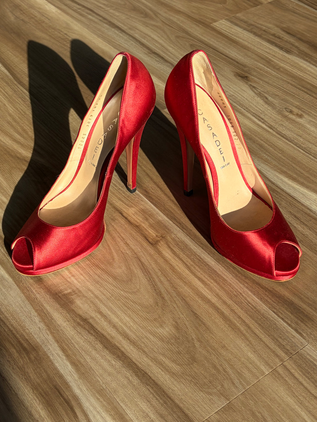 Vintage Red Casadei Heels