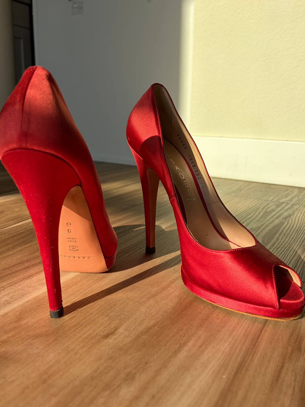 Vintage Red Casadei Heels