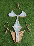 Beach Bunny Iridescent Sequin Monokini